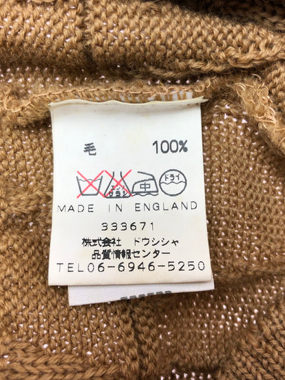 【中古品】【メンズ】 BURBERRYS バーバリーズ GOLF DESIGN KNIT ゴルフ デザイン ニット 146-260531-na-16-tagh サイズ：42 カラー：ブラウン系 万代Net店