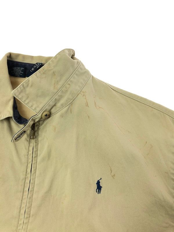 【現状渡し品】【メンズ】 POLO BY RALPH LAUREN ポロバイラルフローレン SWING TOP スイングトップ ライトアウター 146-260531-na-14-tagh サイズ：L カラー：ベージュ系 万代Net店