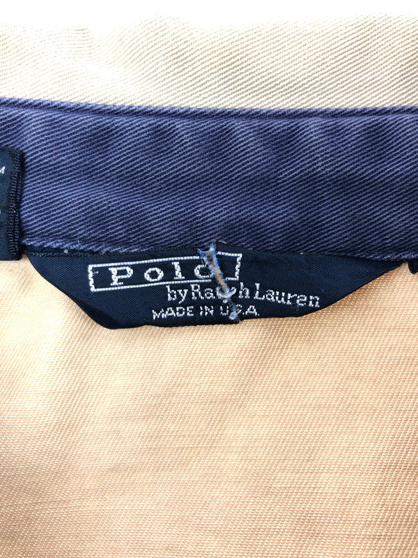 【現状渡し品】【メンズ】 POLO BY RALPH LAUREN ポロバイラルフローレン SWING TOP スイングトップ ライトアウター 146-260531-na-14-tagh サイズ：L カラー：ベージュ系 万代Net店