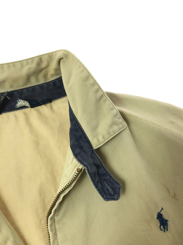 【現状渡し品】【メンズ】 POLO BY RALPH LAUREN ポロバイラルフローレン SWING TOP スイングトップ ライトアウター 146-260531-na-14-tagh サイズ：L カラー：ベージュ系 万代Net店