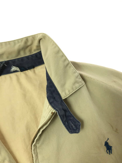 【現状渡し品】【メンズ】 POLO BY RALPH LAUREN ポロバイラルフローレン SWING TOP スイングトップ ライトアウター 146-260531-na-14-tagh サイズ：L カラー：ベージュ系 万代Net店