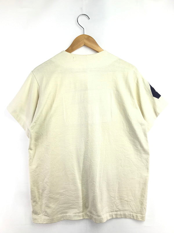 【中古品】【メンズ】 RUSSELL ラッセル 70's GAME SHIRT 70年代 ゲーム シャツ トップス ヴィンテージ 146-260604-rt-28-tagh サイズ：BOYS XL カラー：ホワイト 万代Net店