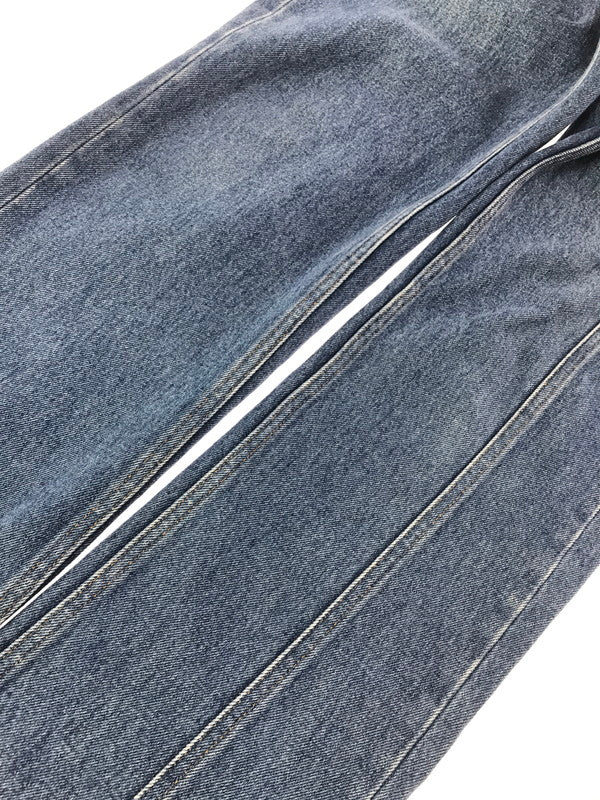 【中古品】【メンズ】 Y PROJECT ワイ プロジェクト 18SS ASYMMETRY DENIM PANTS アシンメトリー デニムパンツ ジーンズ ボトムス 152-260603-rt-12-tagh サイズ：M カラー：インディゴ 万代Net店
