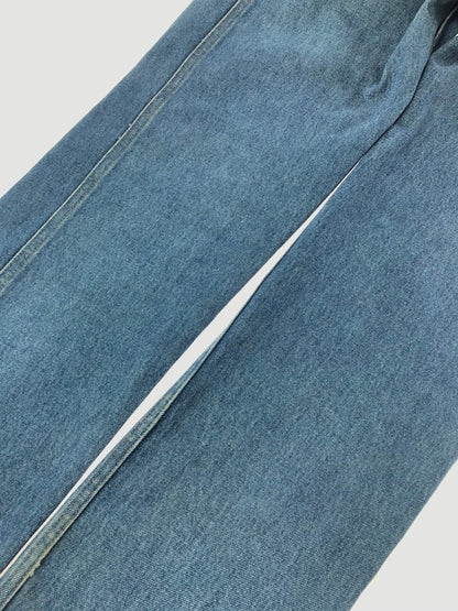 【中古品】【メンズ】 Y PROJECT ワイ プロジェクト 18SS ASYMMETRY DENIM PANTS アシンメトリー デニムパンツ ジーンズ ボトムス 152-260603-rt-12-tagh サイズ：M カラー：インディゴ 万代Net店