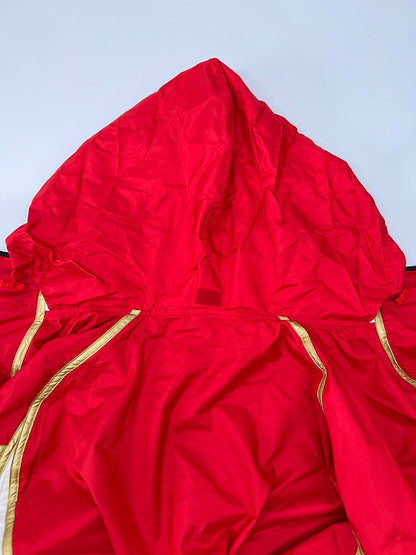 【中古品】【メンズ】 CABTERBURY カンタベリー WINDBREAKER SETUP ウィンドブレーカー セットアップ ラグビーワールドカップ2011 日本代表モデル 178-260620-kk-33-hon サイズ：上 3L/下 4L カラー：レッド/ブラック 万代Net店
