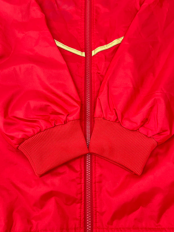 【中古品】【メンズ】 CABTERBURY カンタベリー WINDBREAKER SETUP ウィンドブレーカー セットアップ ラグビーワールドカップ2011 日本代表モデル 178-260620-kk-33-hon サイズ：上 3L/下 4L カラー：レッド/ブラック 万代Net店
