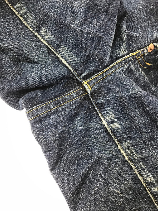 【中古品】【メンズ】 LEVI'S リーバイス 90's BIG E CINCH BAG DENIM PANTS 90年代 ビッグE シンチバッグ デニムパンツ 刻印J22 復刻 702 ジーンズ 157-260603-rt-13-tagh サイズ：W29 L34 カラー：インディゴ 万代Net店