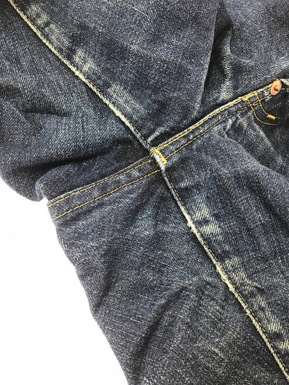 【中古品】【メンズ】 LEVI'S リーバイス 90's BIG E CINCH BAG DENIM PANTS 90年代 ビッグE シンチバッグ デニムパンツ 刻印J22 復刻 702 ジーンズ 157-260603-rt-13-tagh サイズ：W29 L34 カラー：インディゴ 万代Net店