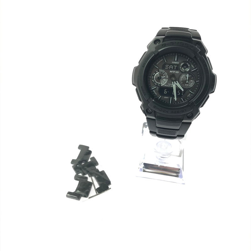 【中古品】【メンズ】 G-SHOCK ジーショック MTG-1500B-1A1JF タフソーラー 腕時計 余りコマ4個 196-260607-na-19-tagh カラー：ブラック 万代Net店
