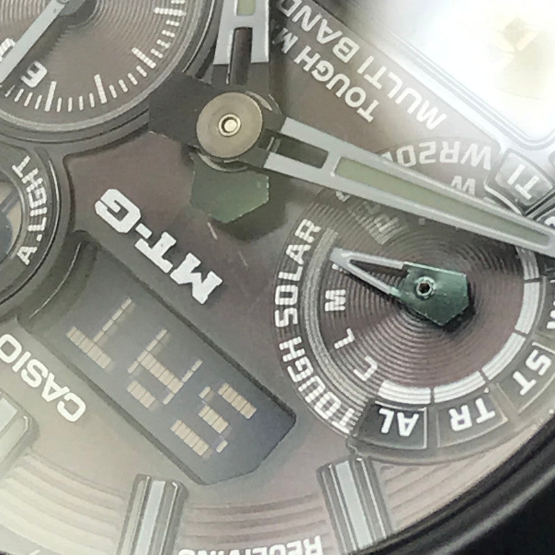 【中古品】【メンズ】 G-SHOCK ジーショック MTG-1500B-1A1JF タフソーラー 腕時計 余りコマ4個 196-260607-na-19-tagh カラー：ブラック 万代Net店