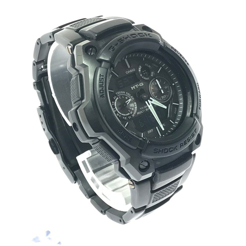 【中古品】【メンズ】 G-SHOCK ジーショック MTG-1500B-1A1JF タフソーラー 腕時計 余りコマ4個 196-260607-na-19-tagh カラー：ブラック 万代Net店