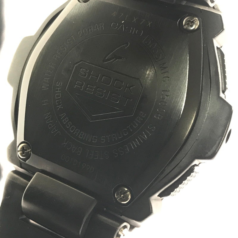 【中古品】【メンズ】 G-SHOCK ジーショック MTG-1500B-1A1JF タフソーラー 腕時計 余りコマ4個 196-260607-na-19-tagh カラー：ブラック 万代Net店