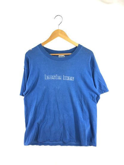 【ジャンク品】【メンズ】 BEASTIE BOYS ビースティ ボーイズ GILDAN ギルダン HELLO NASTY S-S TEE ハロー ナスティ Tシャツ 半袖Tシャツ 146-260531-na-12-tagh サイズ：L カラー：ブルー 万代Net店
