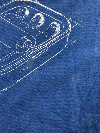 【ジャンク品】【メンズ】 BEASTIE BOYS ビースティ ボーイズ GILDAN ギルダン HELLO NASTY S-S TEE ハロー ナスティ Tシャツ 半袖Tシャツ 146-260531-na-12-tagh サイズ：L カラー：ブルー 万代Net店