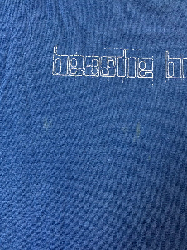 【ジャンク品】【メンズ】 BEASTIE BOYS ビースティ ボーイズ GILDAN ギルダン HELLO NASTY S-S TEE ハロー ナスティ Tシャツ 半袖Tシャツ 146-260531-na-12-tagh サイズ：L カラー：ブルー 万代Net店