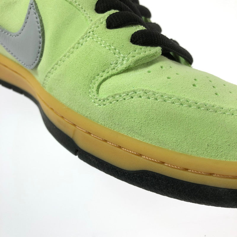 【中古品】【メンズ】 NIKE ナイキ SB DUNK LOW PRO PREMIUM HQ1626-300 スケートボーディング ダンク ロー プロ プレミアム スニーカー 靴 160-260608-ty-08-tagh サイズ：28cm US10 カラー：LT LOQUID LIME/WOLF GREY/BLACK 万代Net店