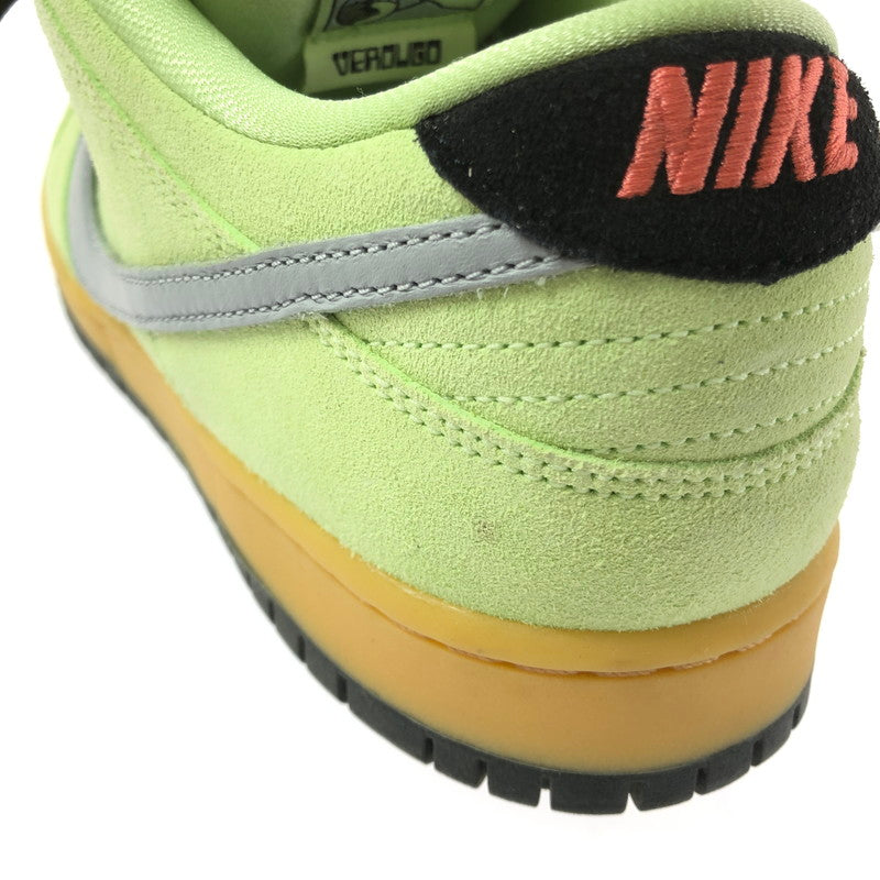 【中古品】【メンズ】 NIKE ナイキ SB DUNK LOW PRO PREMIUM HQ1626-300 スケートボーディング ダンク ロー プロ プレミアム スニーカー 靴 160-260608-ty-08-tagh サイズ：28cm US10 カラー：LT LOQUID LIME/WOLF GREY/BLACK 万代Net店