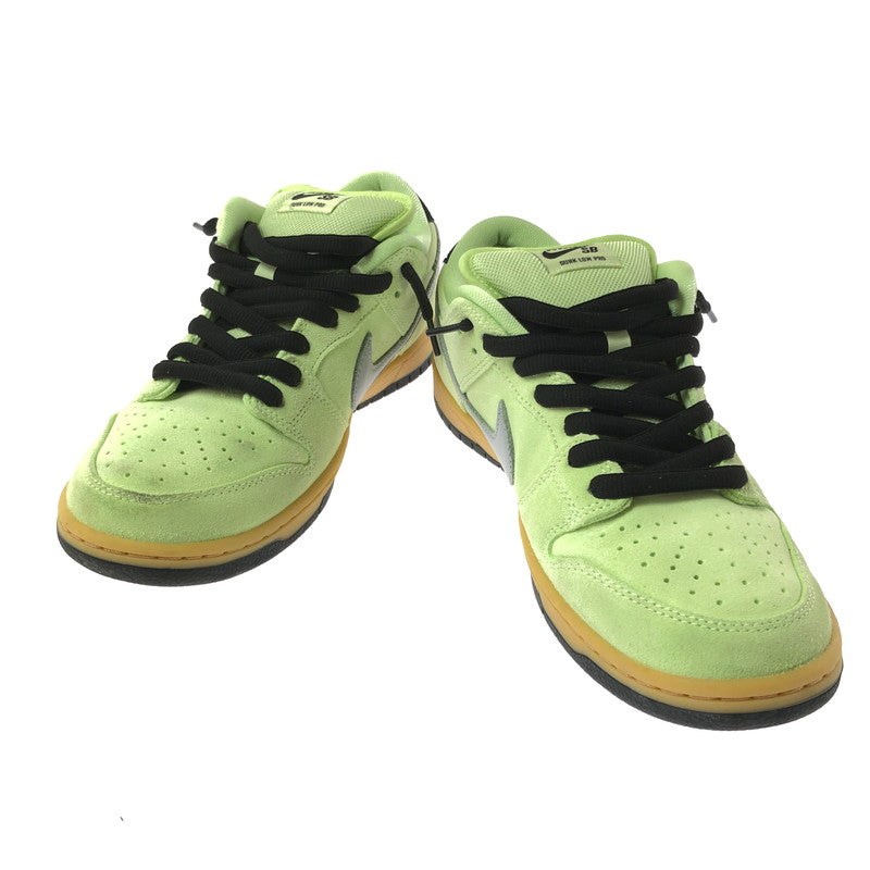 【中古品】【メンズ】 NIKE ナイキ SB DUNK LOW PRO PREMIUM HQ1626-300 スケートボーディング ダンク ロー プロ プレミアム スニーカー 靴 160-260608-ty-08-tagh サイズ：28cm US10 カラー：LT LOQUID LIME/WOLF GREY/BLACK 万代Net店