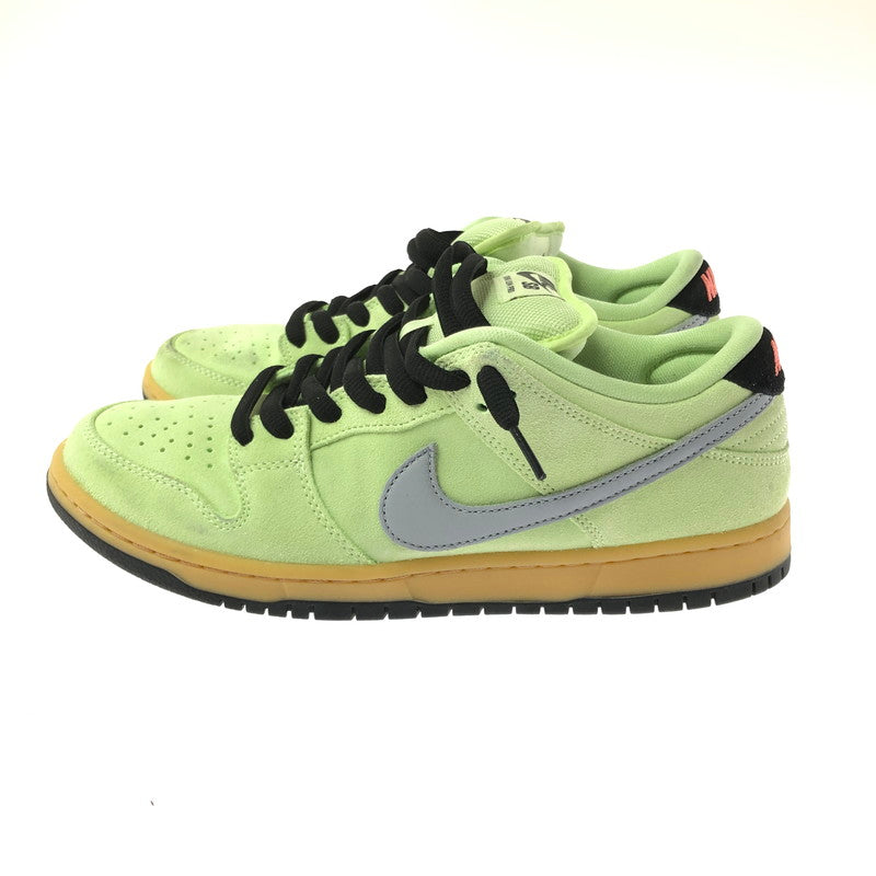 【中古品】【メンズ】 NIKE ナイキ SB DUNK LOW PRO PREMIUM HQ1626-300 スケートボーディング ダンク ロー プロ プレミアム スニーカー 靴 160-260608-ty-08-tagh サイズ：28cm US10 カラー：LT LOQUID LIME/WOLF GREY/BLACK 万代Net店