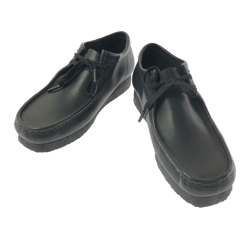 【中古品】【メンズ】 CLARKS クラークス WALLABEE 261555147 ワラビー モカシンシューズ 靴 164-260605-na-16-tagh サイズ：US 9M カラー：BLACK 万代Net店