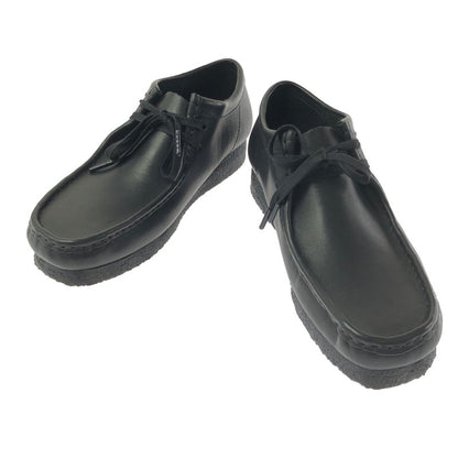 【中古品】【メンズ】 CLARKS クラークス WALLABEE 261555147 ワラビー モカシンシューズ 靴 164-260605-na-16-tagh サイズ：US 9M カラー：BLACK 万代Net店