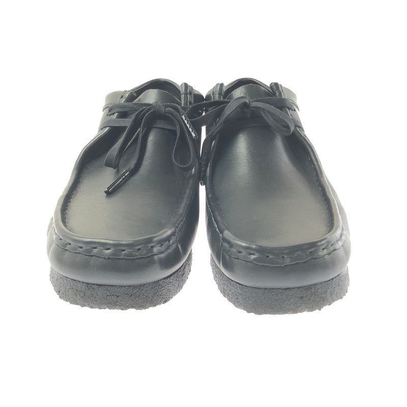 【中古品】【メンズ】 CLARKS クラークス WALLABEE 261555147 ワラビー モカシンシューズ 靴 164-260605-na-16-tagh サイズ：US 9M カラー：BLACK 万代Net店