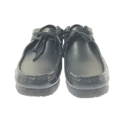 【中古品】【メンズ】 CLARKS クラークス WALLABEE 261555147 ワラビー モカシンシューズ 靴 164-260605-na-16-tagh サイズ：US 9M カラー：BLACK 万代Net店