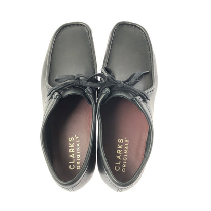 【中古品】【メンズ】 CLARKS クラークス WALLABEE 261555147 ワラビー モカシンシューズ 靴 164-260605-na-16-tagh サイズ：US 9M カラー：BLACK 万代Net店