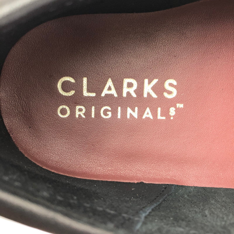 【中古品】【メンズ】 CLARKS クラークス WALLABEE 261555147 ワラビー モカシンシューズ 靴 164-260605-na-16-tagh サイズ：US 9M カラー：BLACK 万代Net店