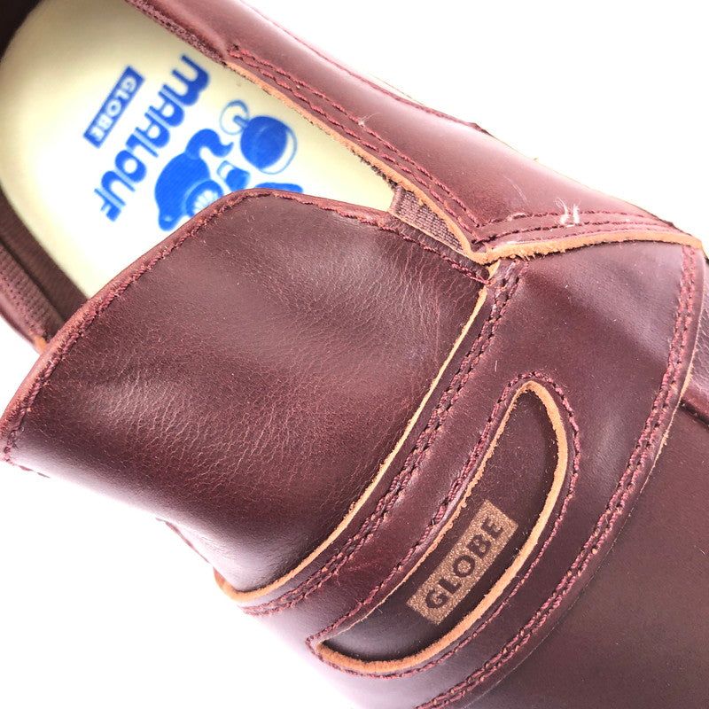 【中古品】【メンズ】 GLOBE グローブ LIAIZON リアゾン スニーカー 靴 162-260605-na-14-tagh サイズ：27cm US 9 カラー：OXBLOOD MAALOUF 万代Net店