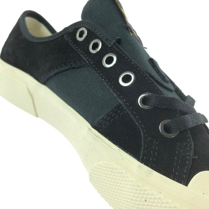 【中古品】【メンズ】 GLOBE グローブ SURPLUS サープラス スニーカー 靴 162-260605-na-13-tagh サイズ：26.5cm US 8.5 カラー：BLACK CREAM MONTANO 万代Net店