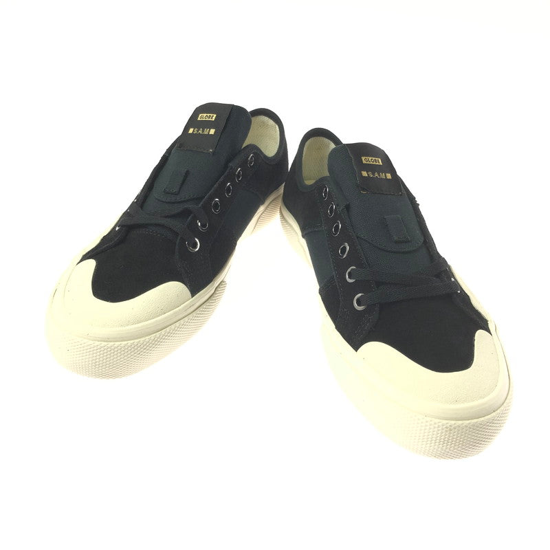 【中古品】【メンズ】 GLOBE グローブ SURPLUS サープラス スニーカー 靴 162-260605-na-13-tagh サイズ：26.5cm US 8.5 カラー：BLACK CREAM MONTANO 万代Net店