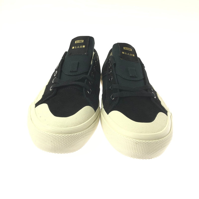 【中古品】【メンズ】 GLOBE グローブ SURPLUS サープラス スニーカー 靴 162-260605-na-13-tagh サイズ：26.5cm US 8.5 カラー：BLACK CREAM MONTANO 万代Net店