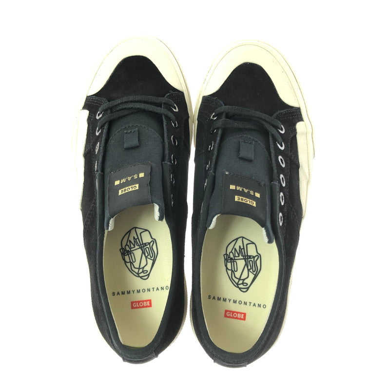 【中古品】【メンズ】 GLOBE グローブ SURPLUS サープラス スニーカー 靴 162-260605-na-13-tagh サイズ：26.5cm US 8.5 カラー：BLACK CREAM MONTANO 万代Net店