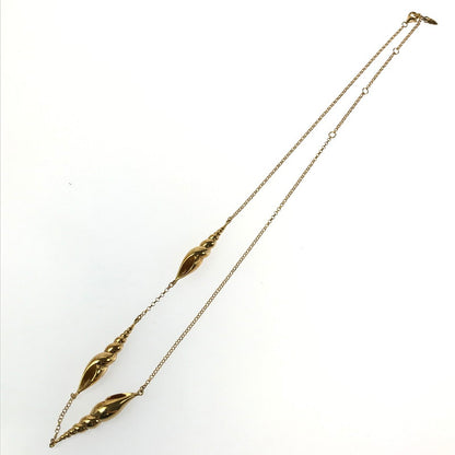 【中古品】【レディース】 TEMPLE OF THE SUN テンプル オブ ザ サン SV925 SPIRE NECKLACE スパイア ネックレス アクセサリー 193-260601-na-06-tagh カラー：ゴールド 万代Net店