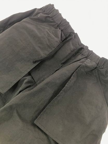 【中古品】【メンズ】 WAX ワックス BALLOON PANTS WX-0401 バルーン パンツ ボトムス 158-260603-rt-14-tagh サイズ：M カラー：ブラック 万代Net店