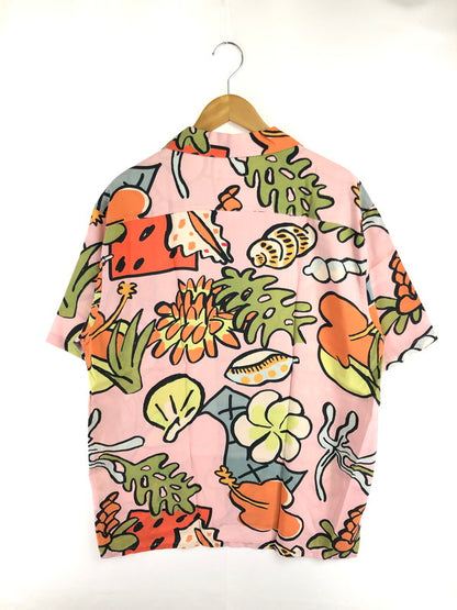 【中古美品】【メンズ】 ROARK REVIVAL ロアークリバイバル S/S WOVEN - COMFORT FIT RWJ924-PNK 半袖 総柄 シャツ 145-260531-na-19-tagh サイズ：XL カラー：マルチカラー 万代Net店