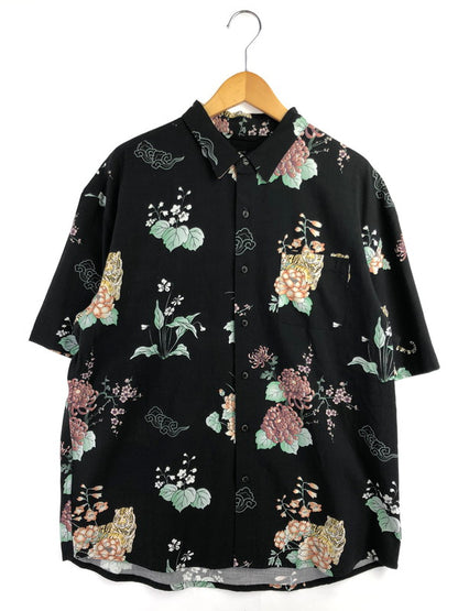 【中古美品】【メンズ】 ROARK REVIVAL ロアーク リバイバル TIGER LOTUS JOURNEY SS RWJ1104-BLK タイガー ロータス ジャーニー 半袖Tシャツ トップス 145-260607-rt-23-tagh サイズ：XL カラー：ブラック 万代Net店