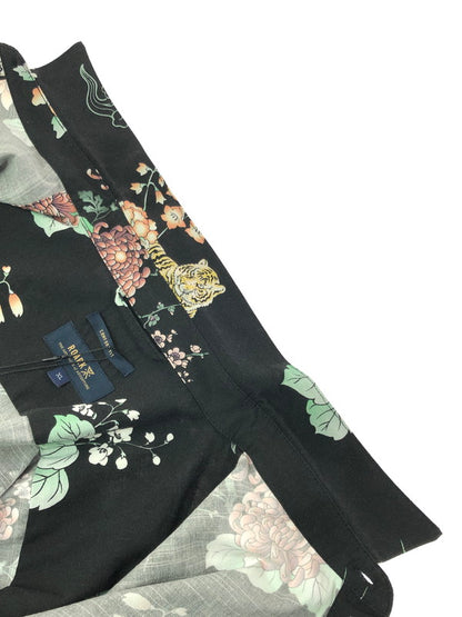 【中古美品】【メンズ】 ROARK REVIVAL ロアーク リバイバル TIGER LOTUS JOURNEY SS RWJ1104-BLK タイガー ロータス ジャーニー 半袖Tシャツ トップス 145-260607-rt-23-tagh サイズ：XL カラー：ブラック 万代Net店