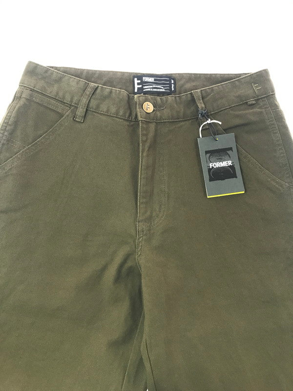 【中古美品】【メンズ】 FORMER フォーマー DISTEND WORK PANT FPA-22201 ワーク パンツ ボトムス 158-260603-rt-15-tagh サイズ：30 カラー：カーキ 万代Net店
