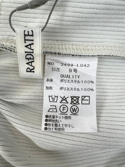【中古美品】【レディース】 RADIATE ラディエイト フラワープリントリブタイトスカート 3499-L042 ボトムス ロングスカート 178-260620-kk-29-hon サイズ：9号 カラー：ブルー 万代Net店