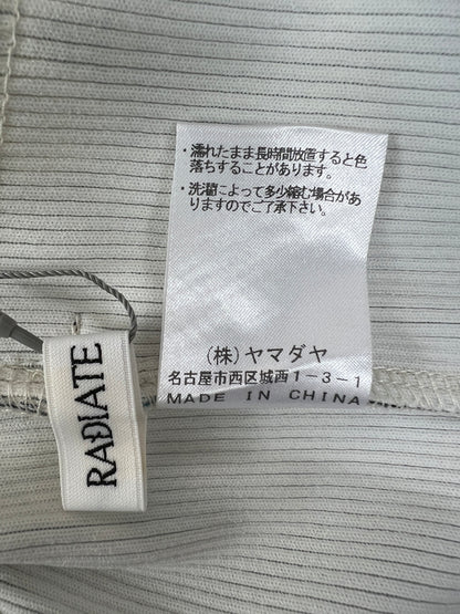 【中古美品】【レディース】 RADIATE ラディエイト フラワープリントリブタイトスカート 3499-L042 ボトムス ロングスカート 178-260620-kk-29-hon サイズ：9号 カラー：ブルー 万代Net店