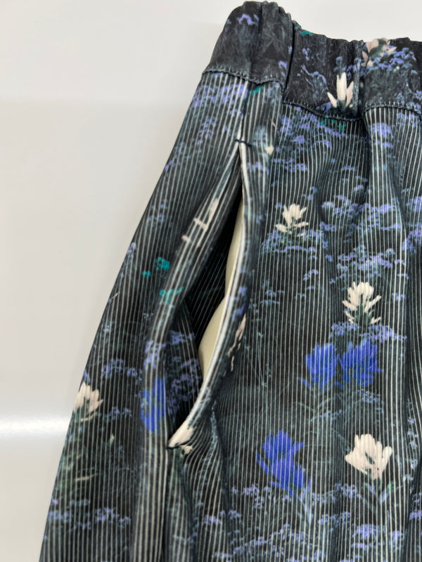 【中古美品】【レディース】 RADIATE ラディエイト フラワープリントリブタイトスカート 3499-L042 ボトムス ロングスカート 178-260620-kk-29-hon サイズ：9号 カラー：ブルー 万代Net店