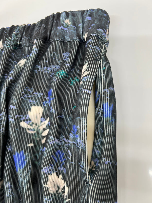 【中古美品】【レディース】 RADIATE ラディエイト フラワープリントリブタイトスカート 3499-L042 ボトムス ロングスカート 178-260620-kk-29-hon サイズ：9号 カラー：ブルー 万代Net店