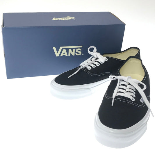 【中古美品】【メンズ】 VANS ヴァンズ LX AUTHENTIC REISSUE 44 VN000CQABA2 オーセンティック リイシュー 44 スニーカー 靴 162-260605-na-08-tagh サイズ：27.5cm US 9.5 カラー：BLACK/WHITE 万代Net店