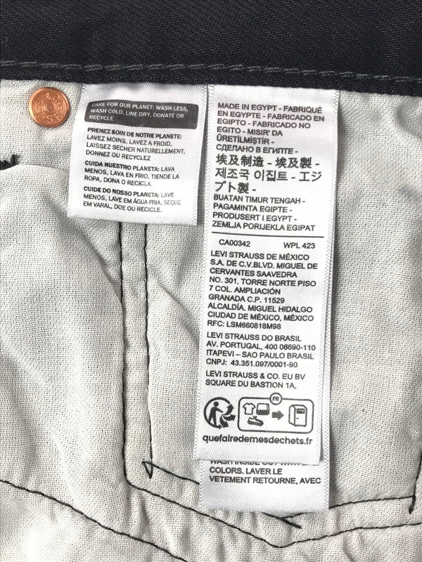 【中古品】【メンズ】 LEVI`S リーバイス 501 BLACK DENIM PANTS PC9-00501-0660 501 ブラック デニム パンツ ボトムス 158-260603-rt-18-tagh サイズ：W34 L32 カラー：ブラック 万代Net店