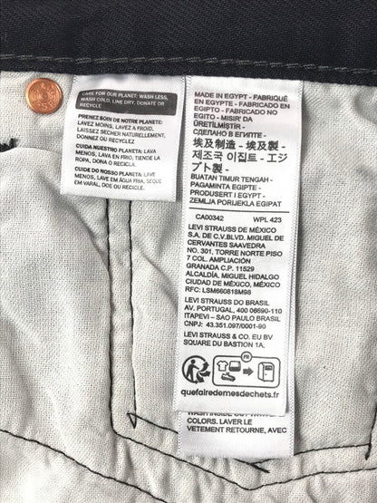 【中古品】【メンズ】 LEVI`S リーバイス 501 BLACK DENIM PANTS PC9-00501-0660 501 ブラック デニム パンツ ボトムス 158-260603-rt-18-tagh サイズ：W34 L32 カラー：ブラック 万代Net店