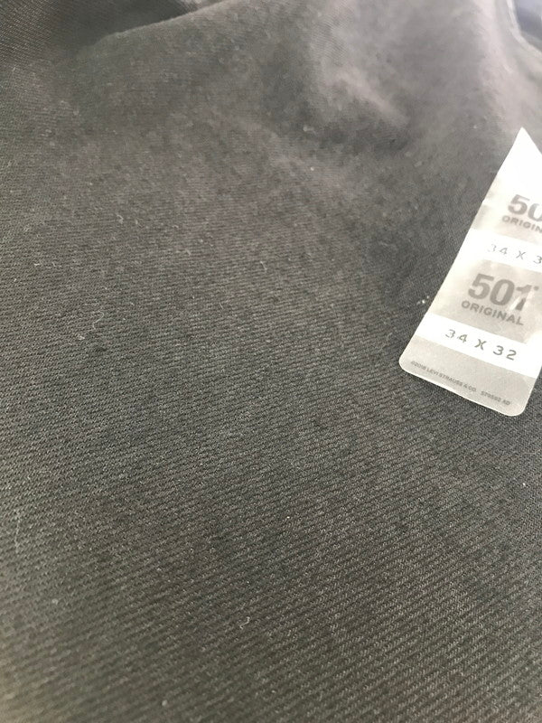 【中古品】【メンズ】 LEVI`S リーバイス 501 BLACK DENIM PANTS PC9-00501-0660 501 ブラック デニム パンツ ボトムス 158-260603-rt-18-tagh サイズ：W34 L32 カラー：ブラック 万代Net店