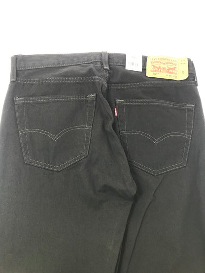 【中古品】【メンズ】 LEVI`S リーバイス 501 BLACK DENIM PANTS PC9-00501-0660 501 ブラック デニム パンツ ボトムス 158-260603-rt-18-tagh サイズ：W34 L32 カラー：ブラック 万代Net店