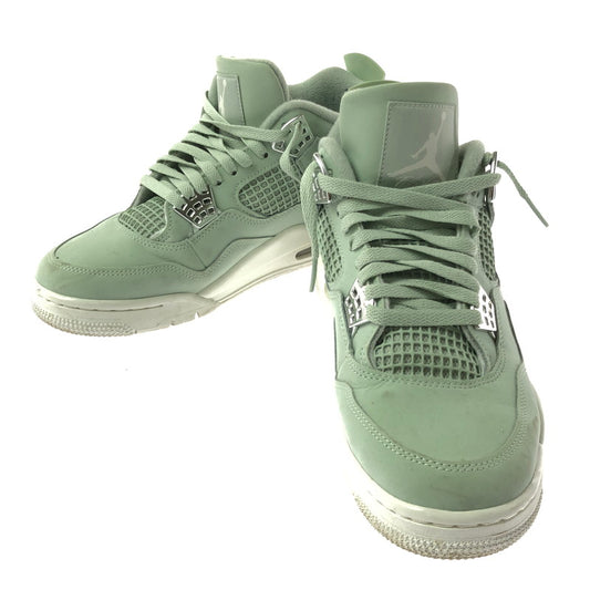 【中古品】【メンズ】 NIKE ナイキ WMNS AIR JORDAN 4 RETRO HV0823-003 ウィメンズ エアジョーダン 4 レトロ スニーカー 靴 160-260612-na-04-tagh サイズ：27.5cm US 10.5 カラー：SEAFOAM/SAIL-METALLIC SILVER 万代Net店